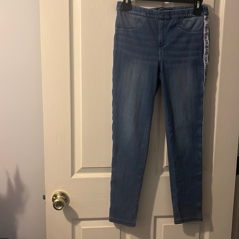 Calvin Klein Girls Jeggings size 12/14